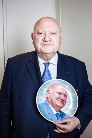 ANDRE SANTINI ANDRE SANTINI, maire de Issy-les-Moulineaux / pour LE POINT